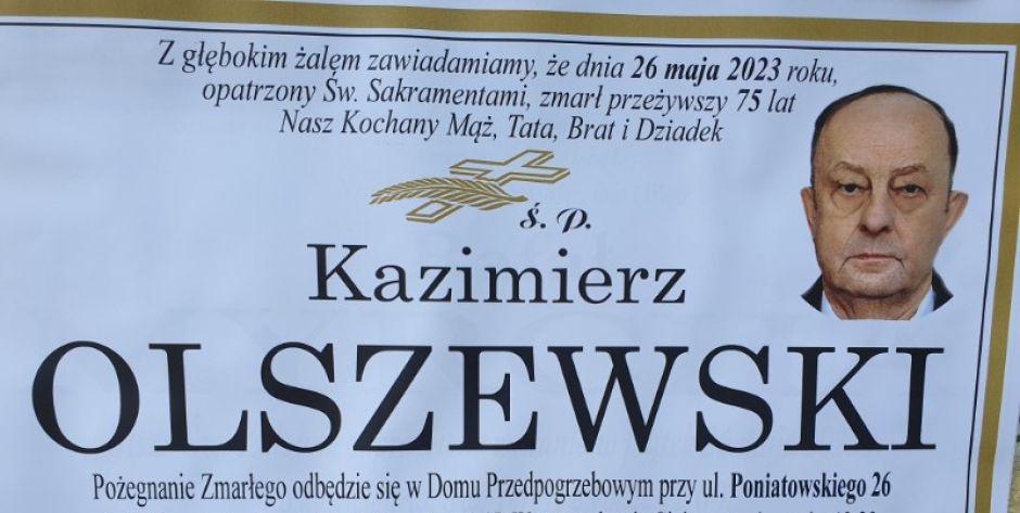 Zmarł Kazimierz Olszewski - uznany trener i sędzia podnoszenia ciężarów 