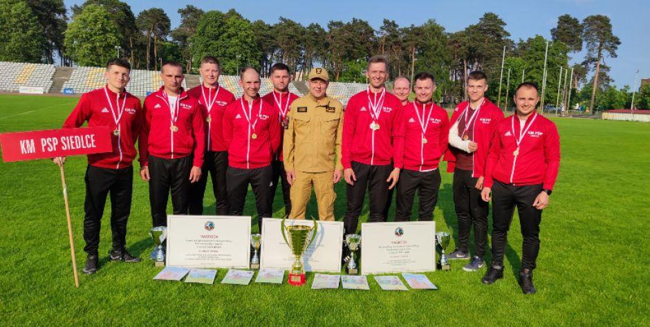 Mistrzowie województwa w sporcie pożarniczym