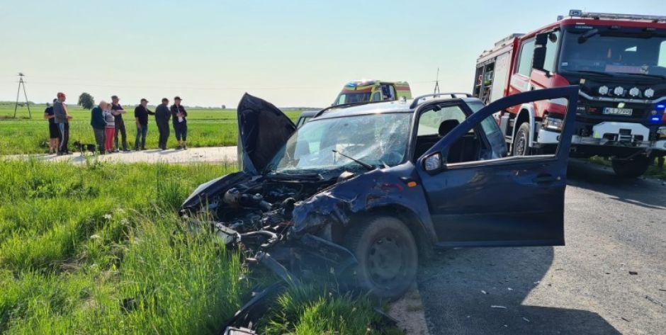 Poważny wypadek w miejscowości Raczyny - aktualizacja