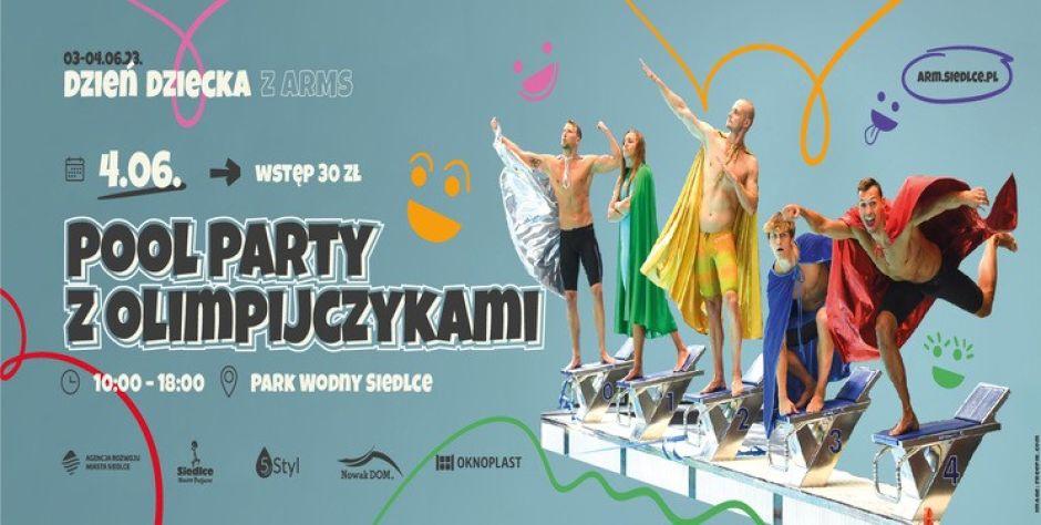 Pool Party z Olimpijczykami w parku Wodnym Siedlce