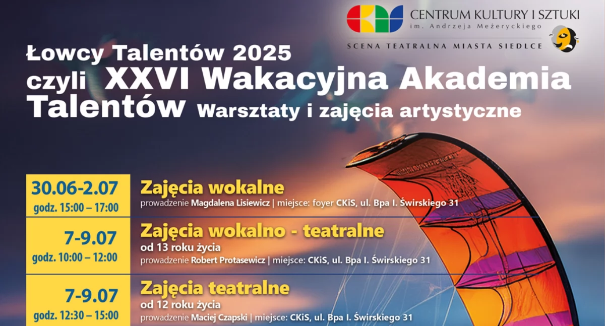 XXVI Wakacyjna Akademii Talentów