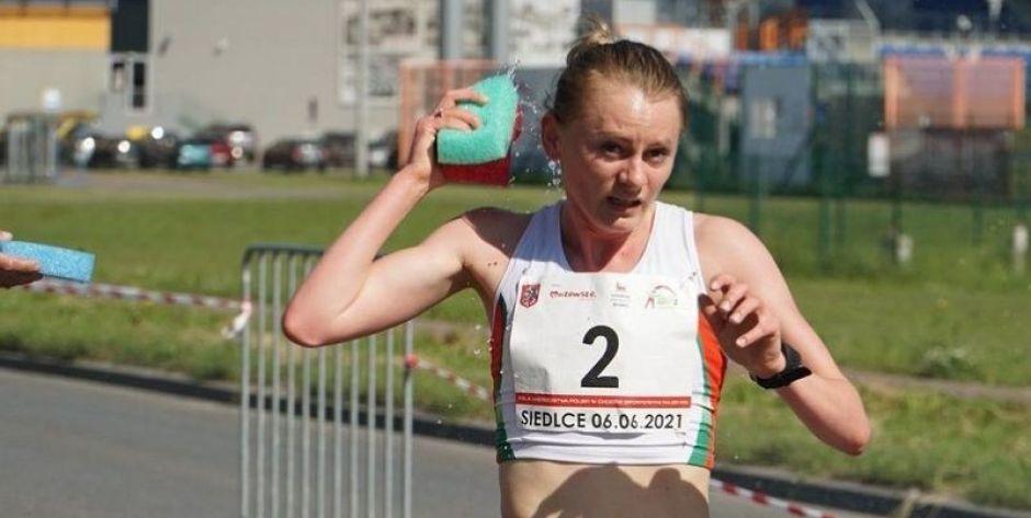 Olga Chojecka i Łukasz Niedziałek na podium Memoriału Kusocińskiego