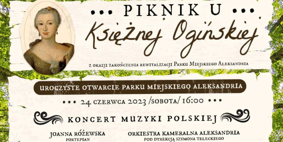 Jak będzie wyglądało otwarcie siedleckiego Parku Aleksandria? 