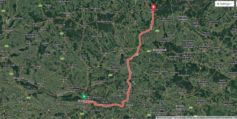 500 km+na rowerach - strażacka akcja