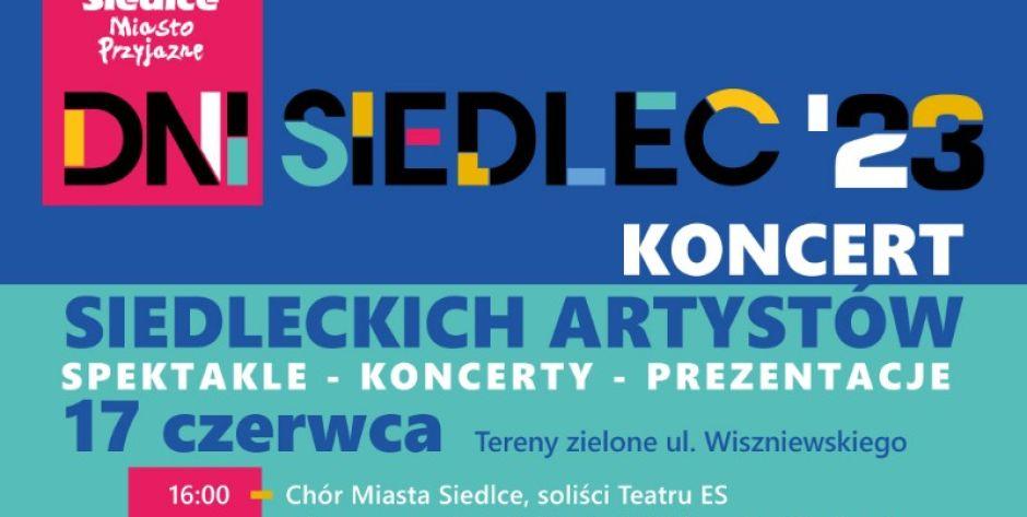Koncert siedleckich artystów z okazji Dnia Siedlec 2023
