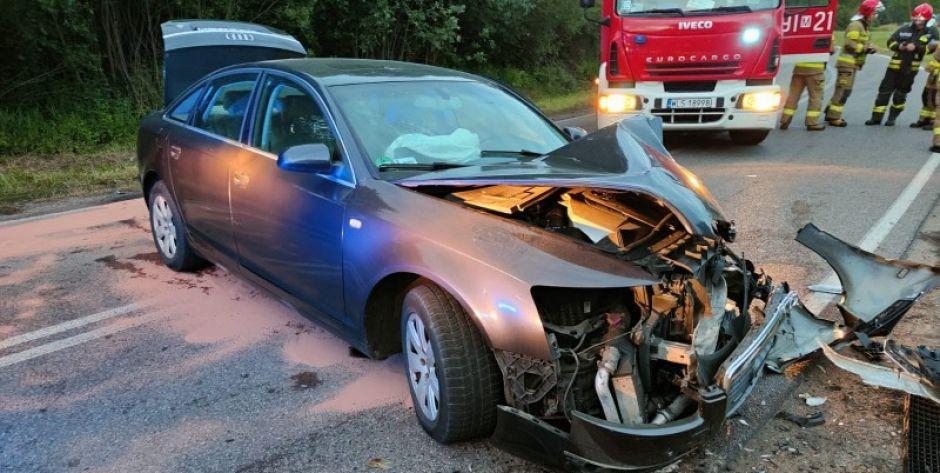 Kupił audi pół godziny przed wypadkiem - czołówka w Wojnowie (AKTUALIZACJA)