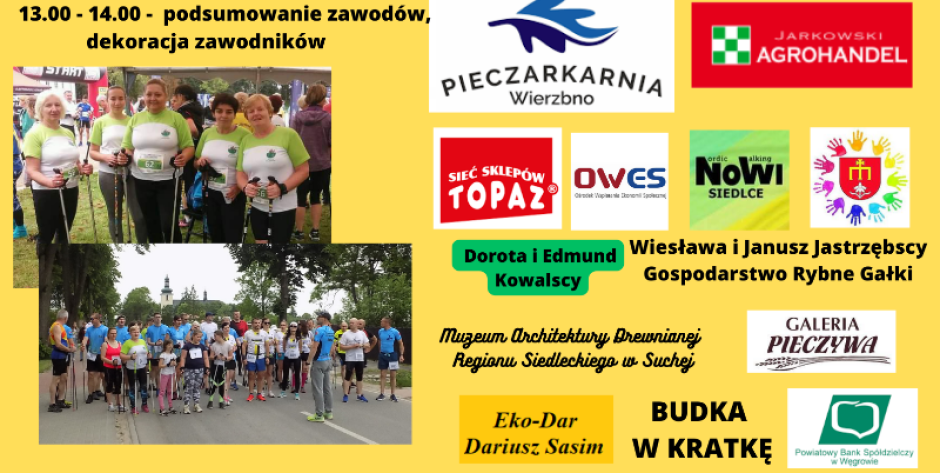 VII Marsz Nordic Walking o Puchar Wójta Gminy Grębków 
