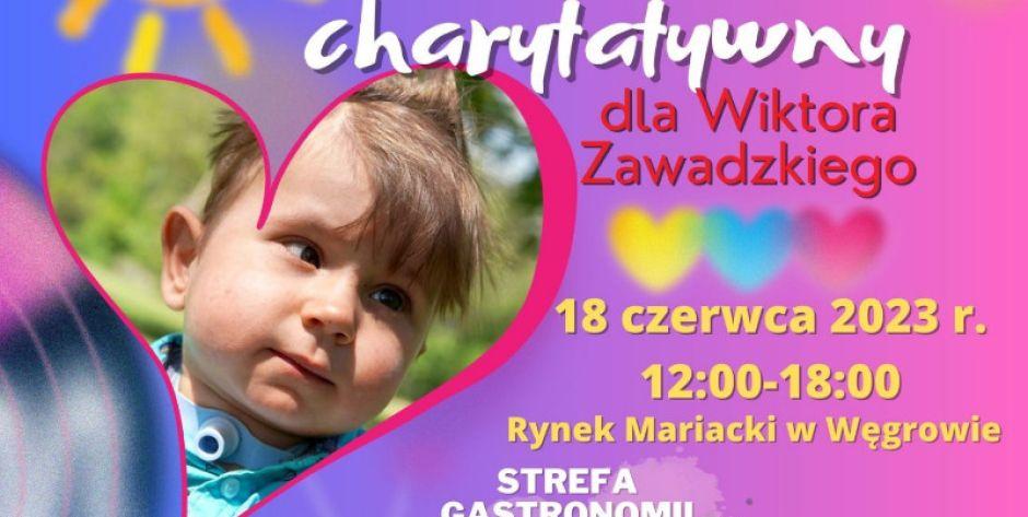 Piknik charytatywny w Węgrowie dla Wiktorka Zawadzkiego