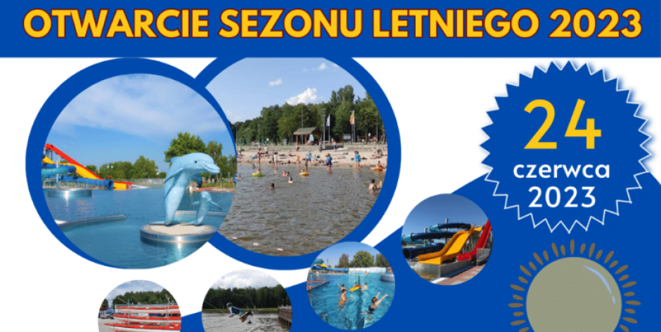 Sezon wakacyjny na letnich pływalniach w Łukowie rozpoczęty!