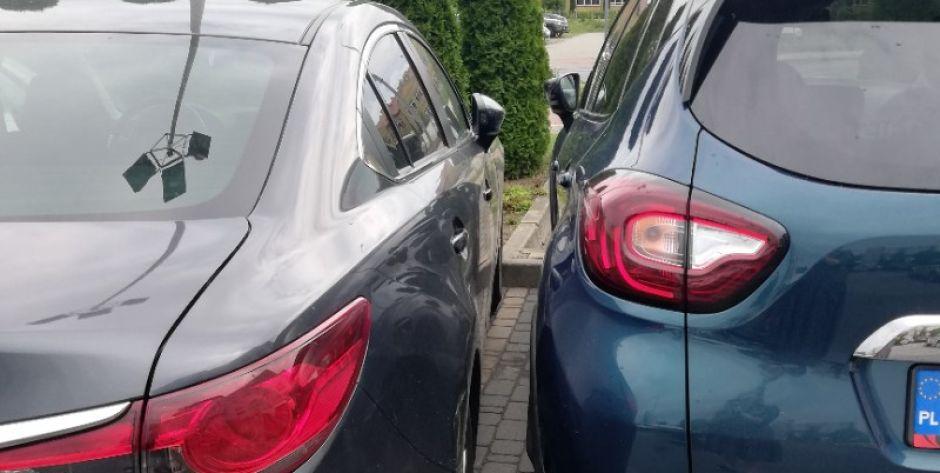 Mistrz parkowania na ul. Sokołowskiej w Siedlcach