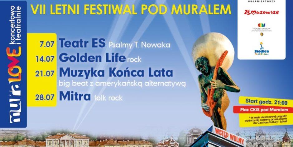 Koncerty za darmo, czyli rusza VII Letni Festiwal pod muralem