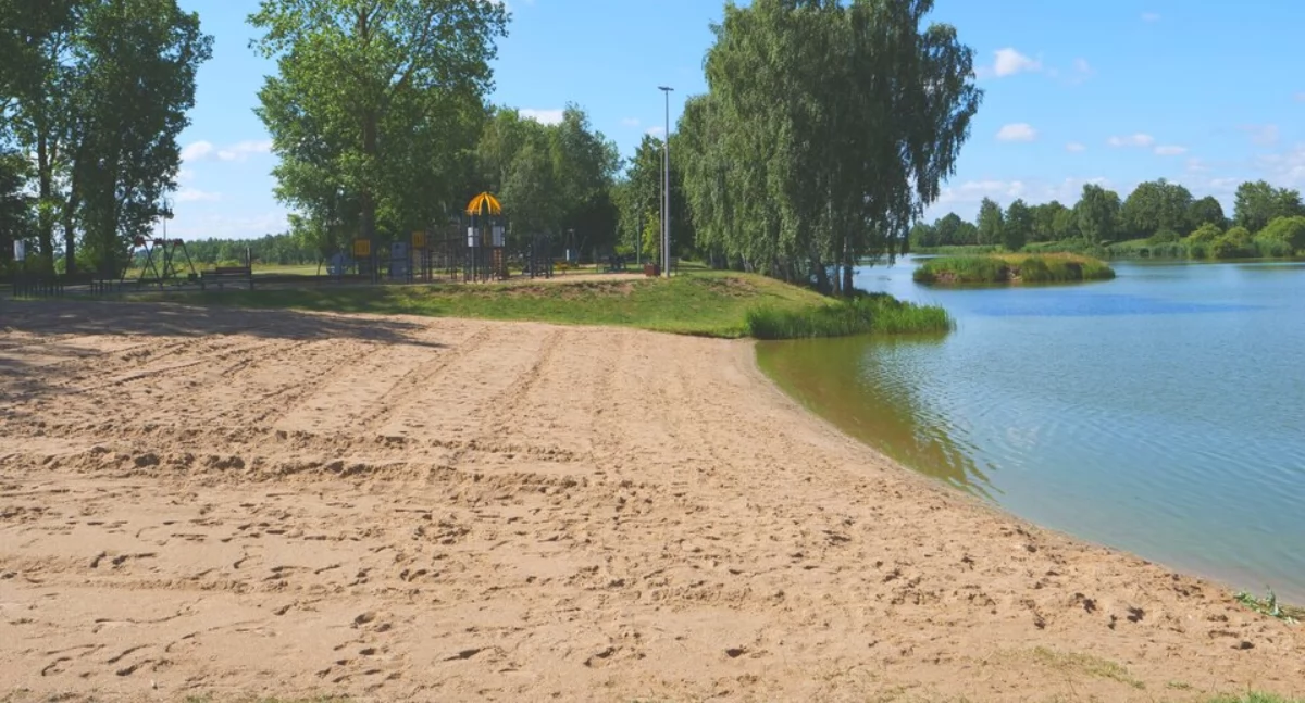Węgrów: Kąpielisko miejskie nad zalewem już otwarte