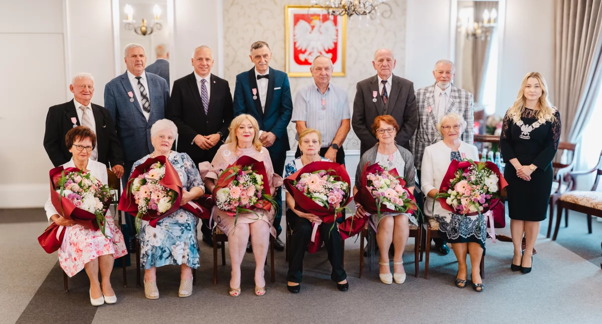 Złote Gody w Siedlcach. Sześć par uhonorowanych medalami za 50 lat wspólnego życia