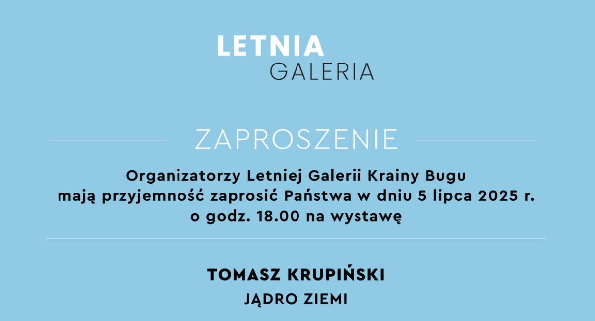Skrzeszew: Wystawa Tomasza Krupińskiego już 5 lipca