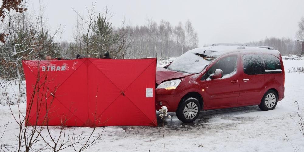 Samochód potrącił rowerzystkę. Kobieta nie żyje