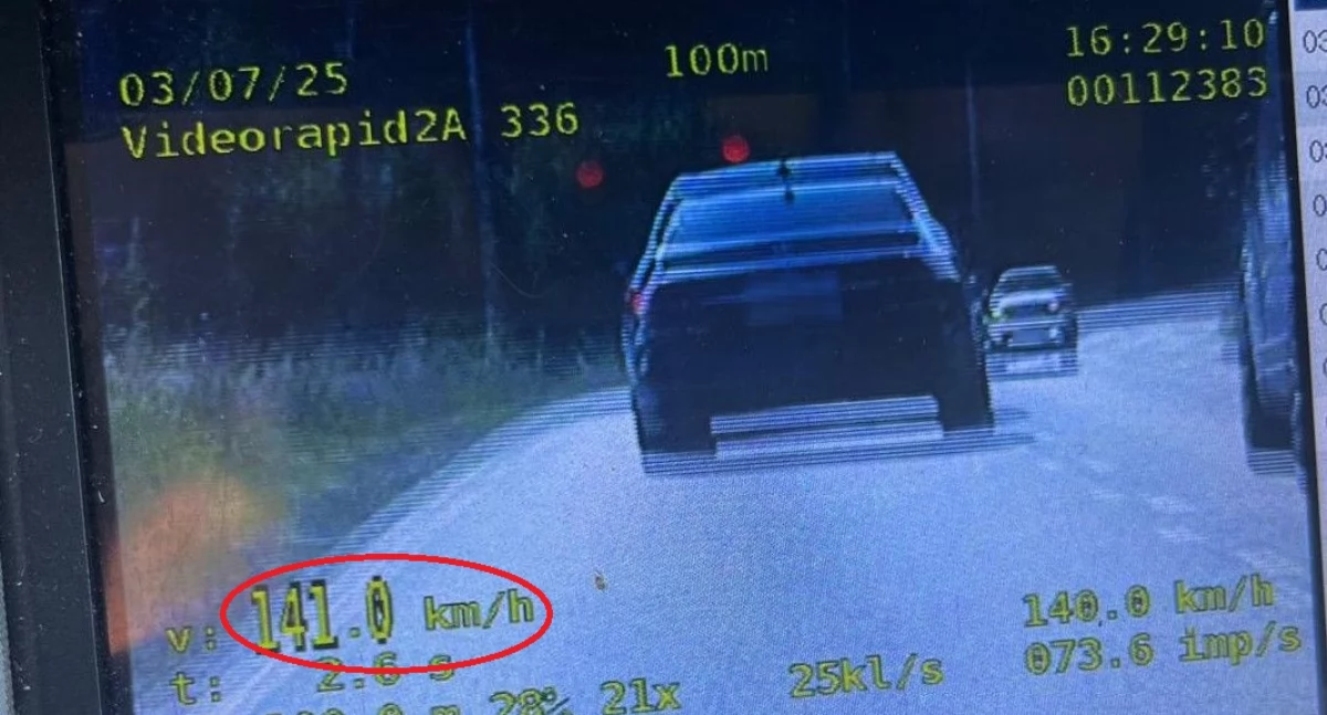 Przez Stare Kobiałki z prędkością ponad 140 km/h