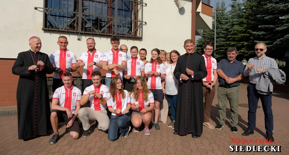 Rowerem do Rzymu – młodzi z Siedlec ruszyli w niezwykłą pielgrzymkę przez Europę