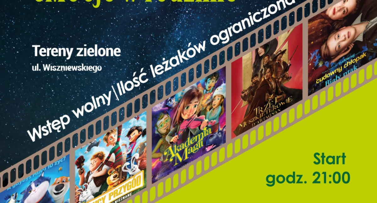 Siedlce: Kino plenerowe w każdą środę lipca! 