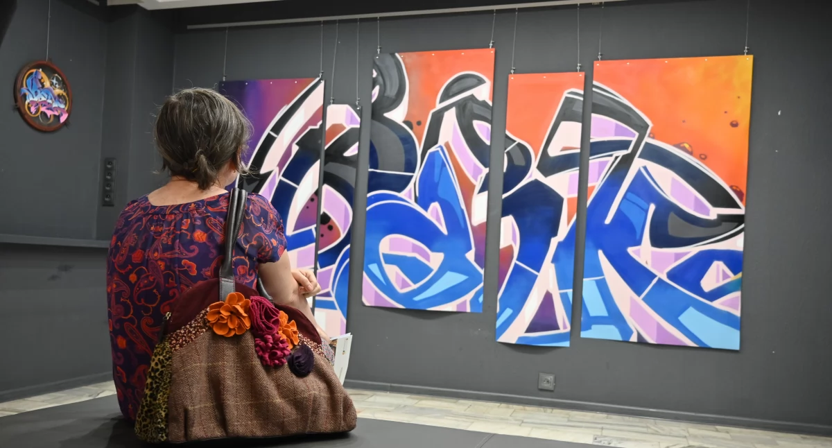 Miejska sztuka, czyli wystawa graffiti w Centrum Kultury i Sztuki ZDJĘCIA I FILM