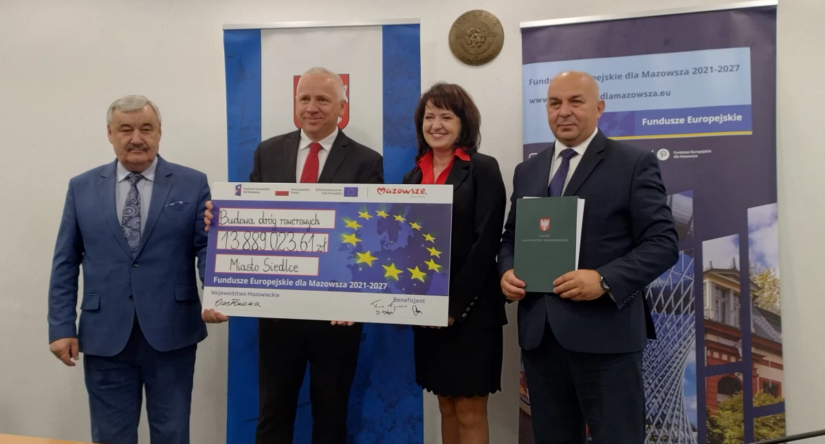Siedlce: Pieniądze na ścieżki rowerowe