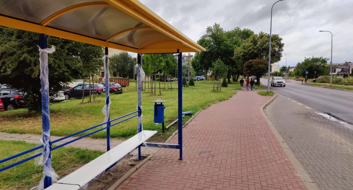 Siedlce: Nowe wiaty przystankowe