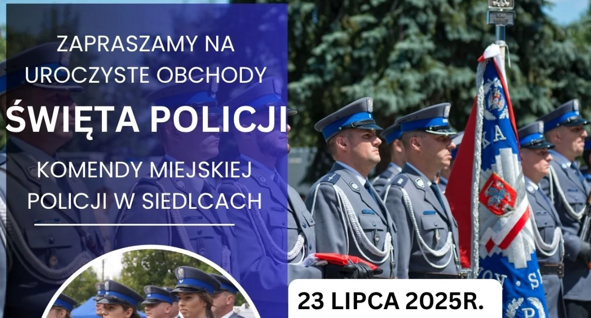 Święto Policji w Siedlcach. Zaplanowano wiele atrakcji
