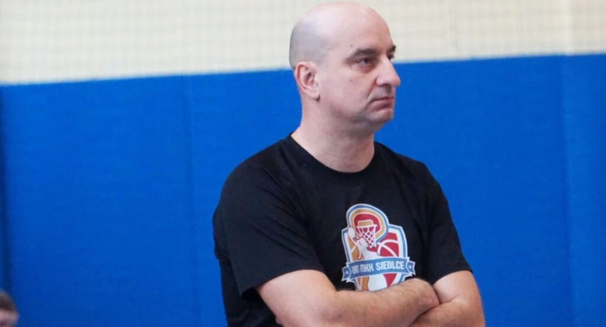 Karol Troć z UKS MKK Siedlce na stażu trenerskim reprezentacji Polski