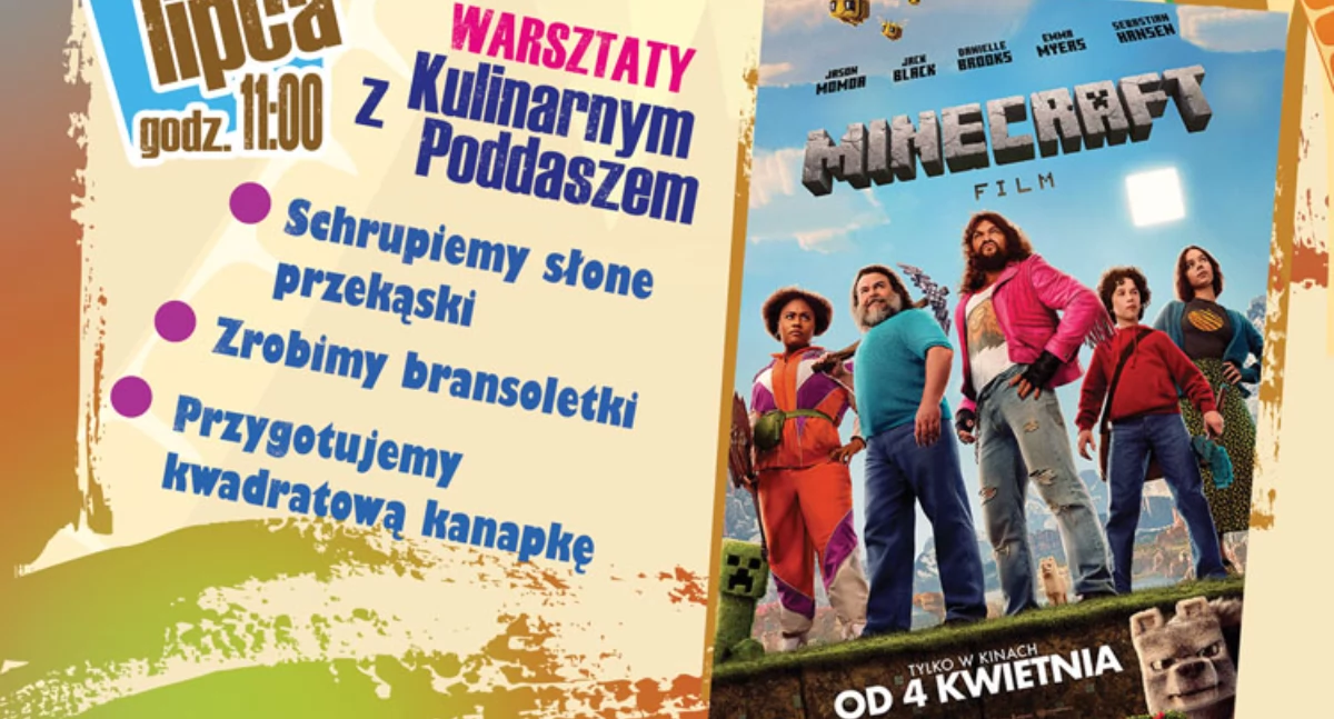 Filmowe Lato w NoveKino Siedlce: Minecraft
