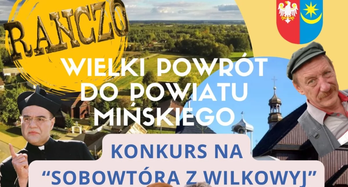 Zostań sobowtórem z Wilkowyj! Powiat miński świętuje 20-lecie „Rancza”.