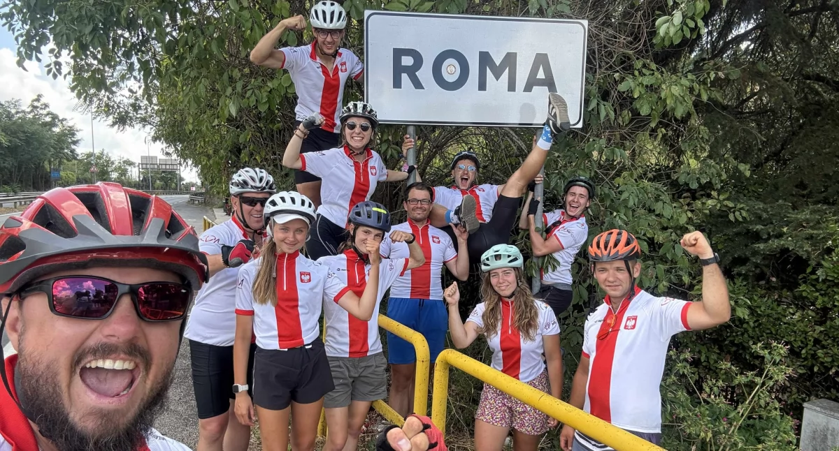 Dotarli do Rzymu. Rowerowa pielgrzymka z Siedlec do Rzymu zakończona. 21 dni, setki kilometrów i niezapomniane chwile