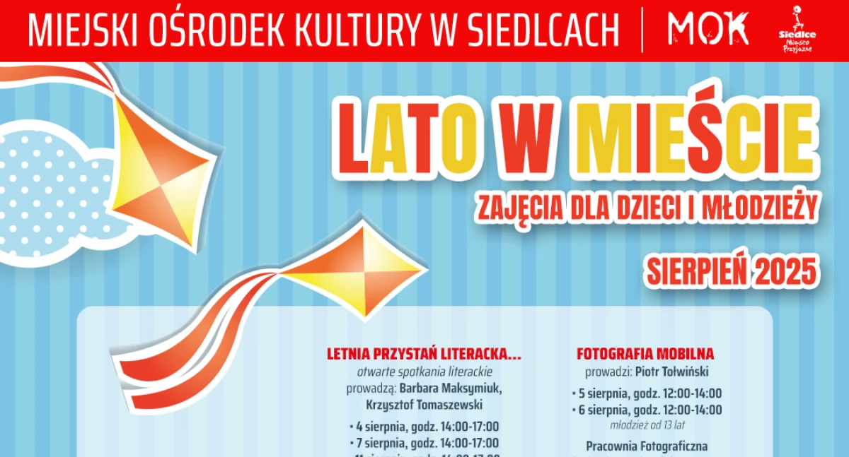 Siedlce: Bezpłatne warsztaty dla dzieci i młodzieży
