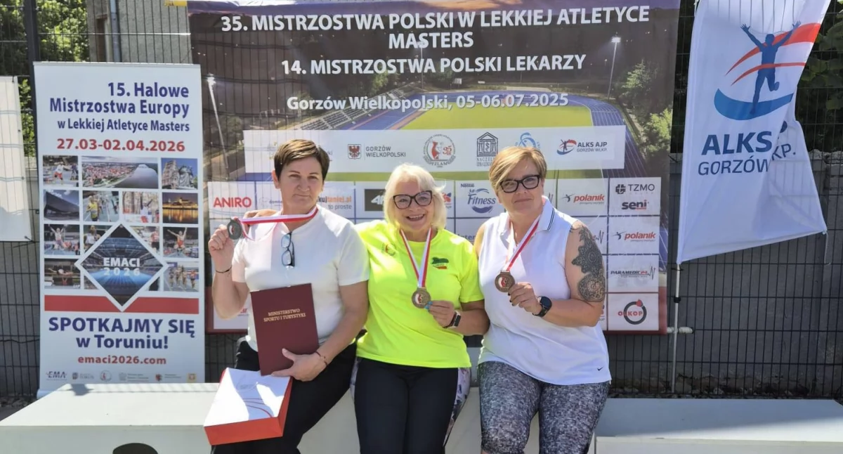 Marzena Wysocka nie zapomniała jak to się robi... Kolejne medale utytułowanej lekkoatletki