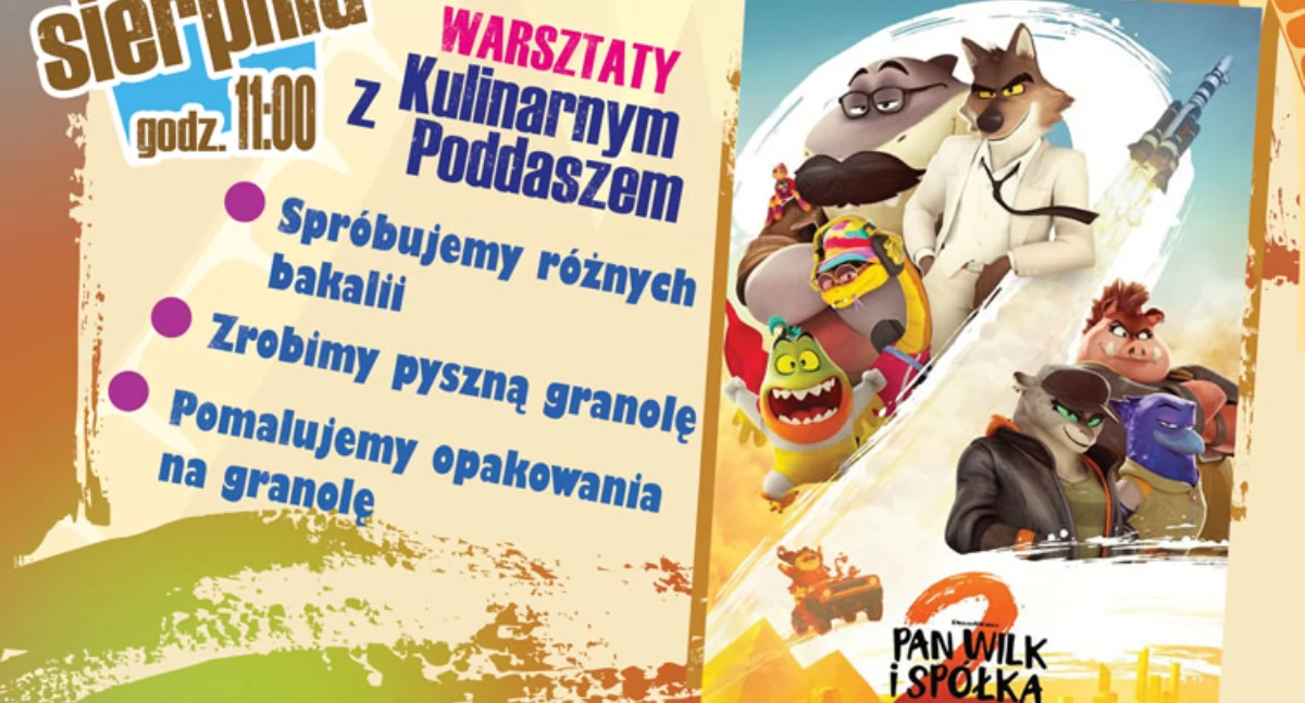 Filmowe Lato w NoveKino Siedlce: Pan Wilk i spółka