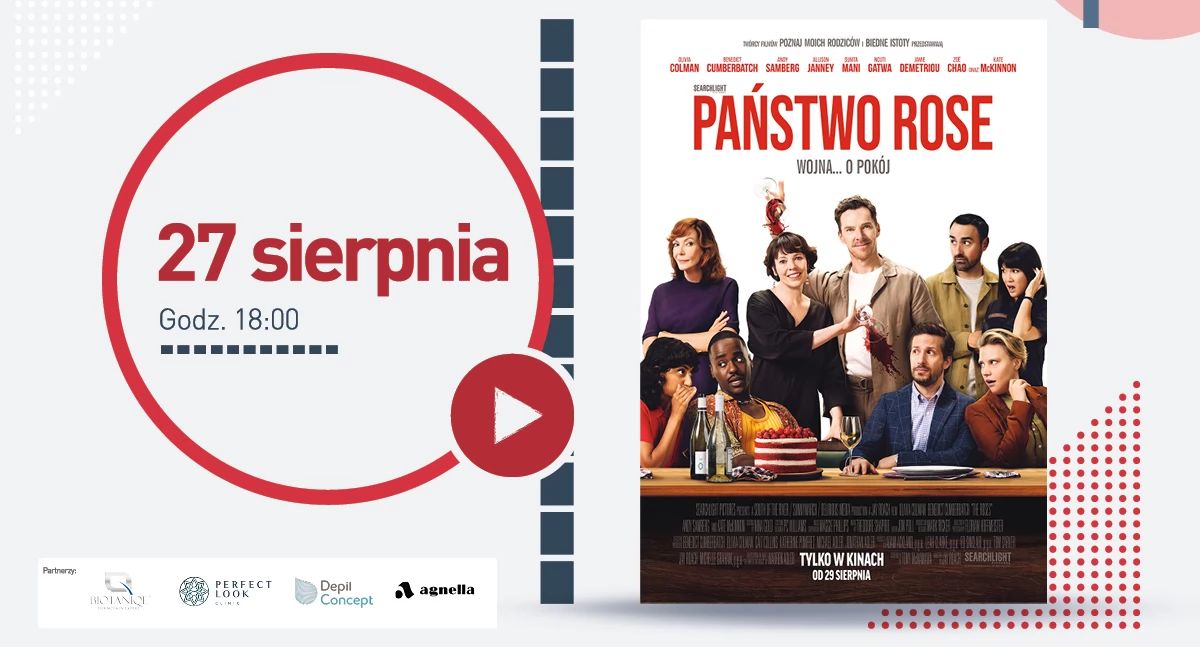 Państwo Rose w ramach cyklu Kino Kobiet. Wygraj bilety do! 