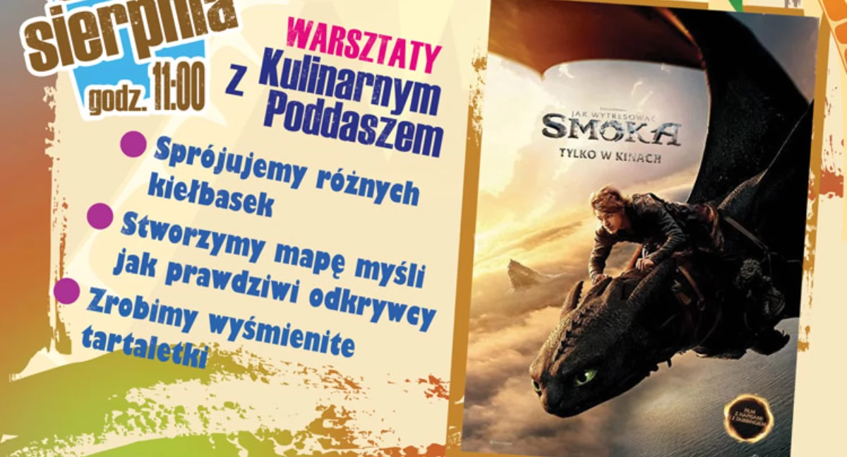 Filmowe Lato w NoveKino Siedlce: Jak wytresować smoka!