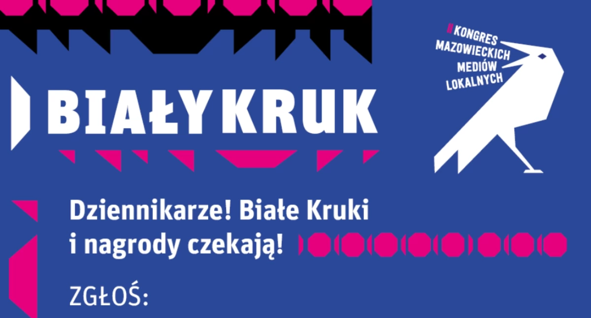 „Biały Kruk” dla dziennikarzy mediów lokalnych – ostatnie dni na zgłoszenia!