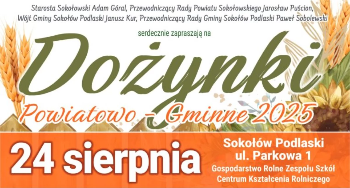 Gminno-powiatowe dożynki w Sokołowie Podlaskim, czyli święto plonów z mnóstwem atrakcji
