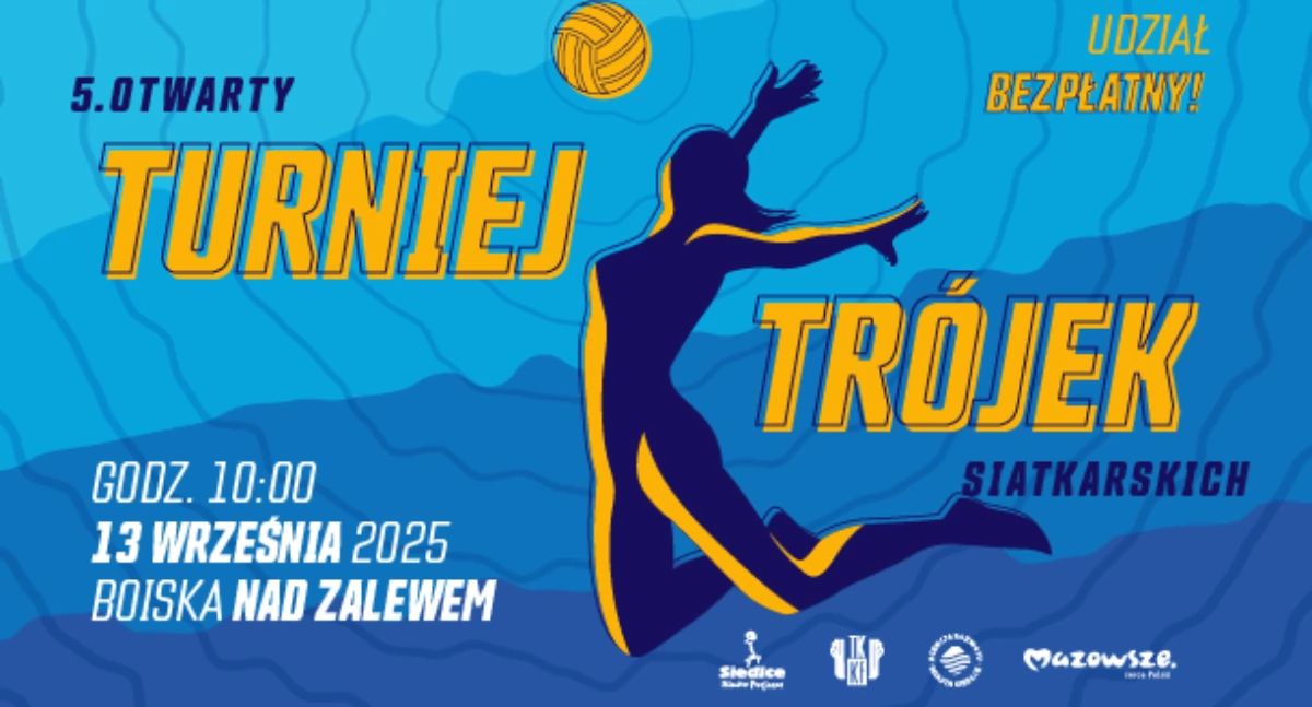 Otwarty Turniej Trójek Siatkarskich nad zalewem!