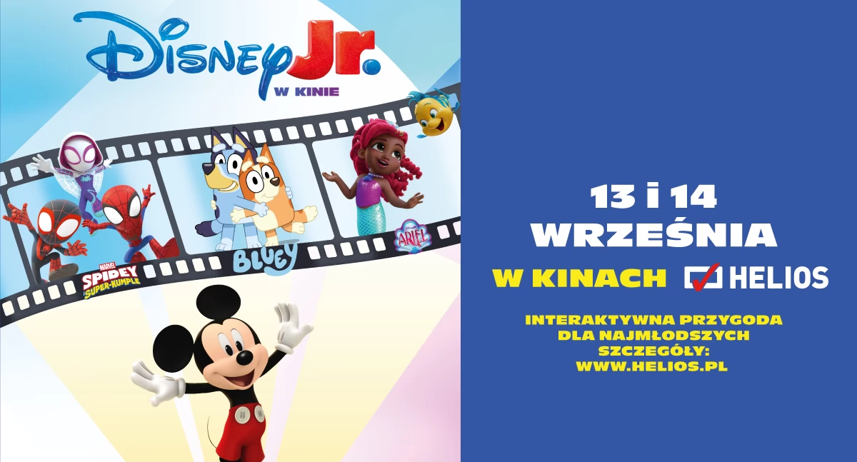 Disney Junior w Kinie Helios. Wygraj bilety!