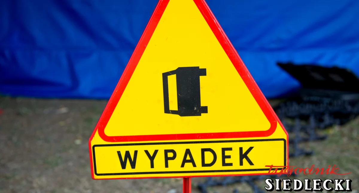 Tragiczny wypadek na trasie Sokołów Podlaski – Emilianów. 19-latek nie żyje, trzy nastolatki w szpitalu