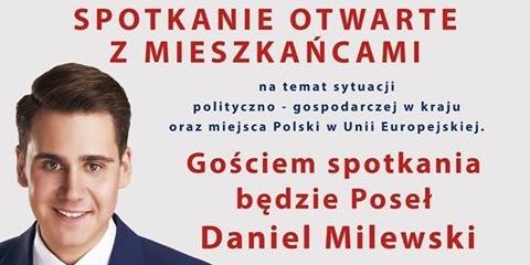 Spotkanie z posłem w Grębkowie