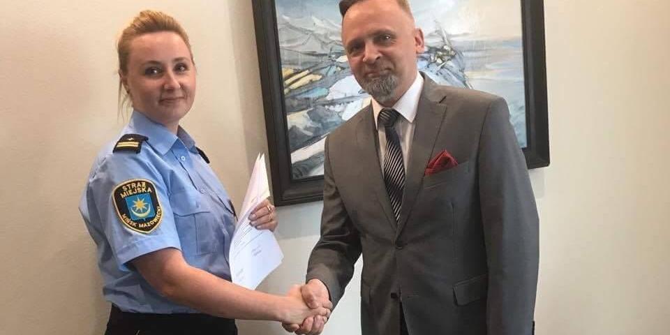 Nowa komendant straży miejskiej w Mińsku Mazowieckim