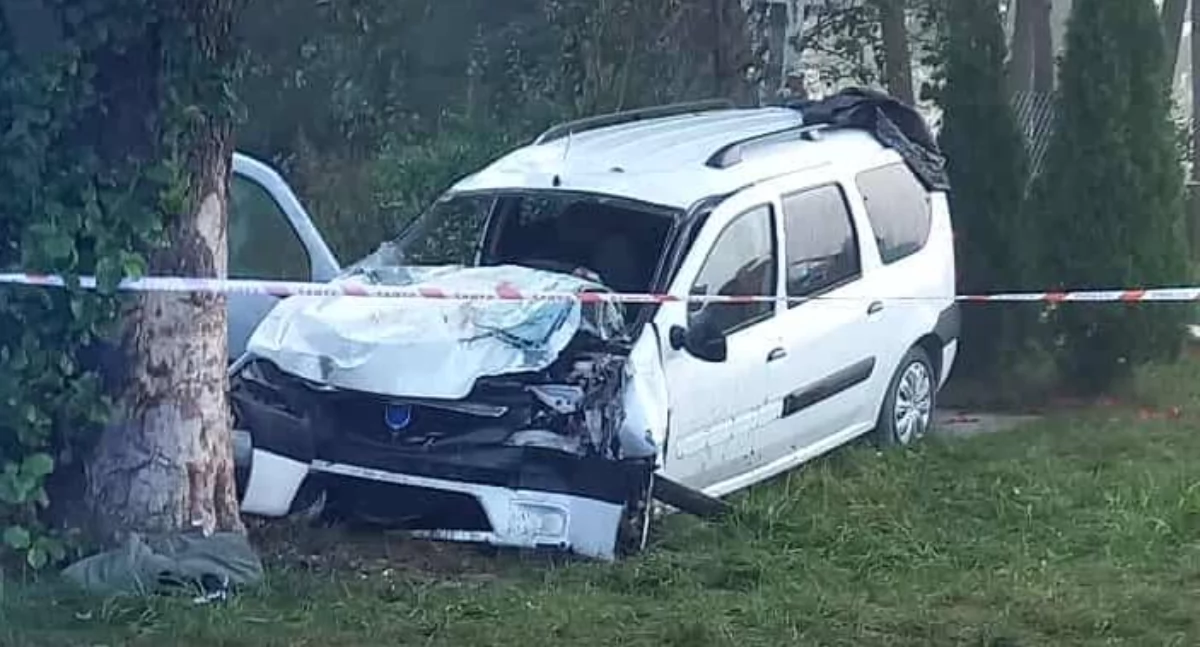 Wypadek na drodze Wrotnów-Tchórzowa. 7 osób rannych