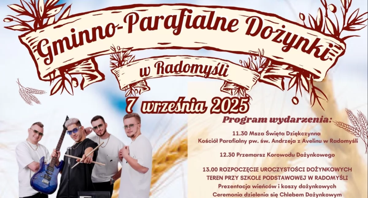 Dożynki gminno-parafialne w Radomyśli