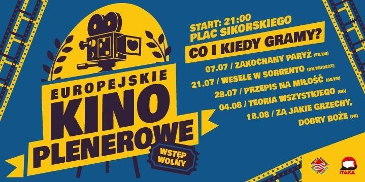Kino plenerowe na Placu Sikorskiego