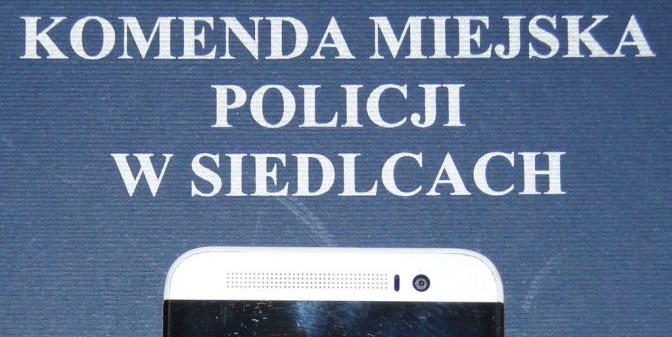 KOMUNIKAT KMP w Siedlcach Znaleziono telefon HTC