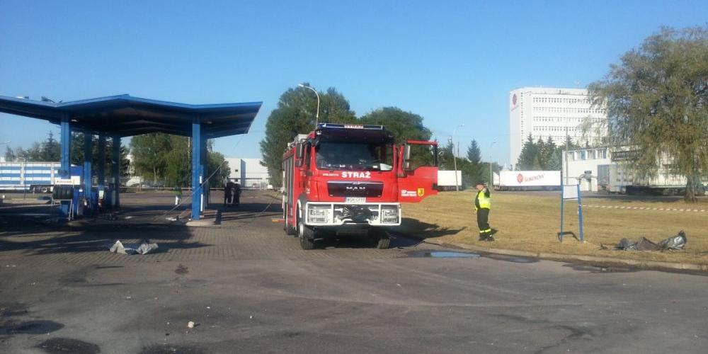 Duży pożar w Sokołowie Podl. (Aktualizacja)