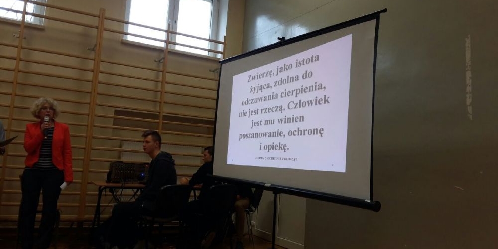 W „Królówce” o prawach zwierząt