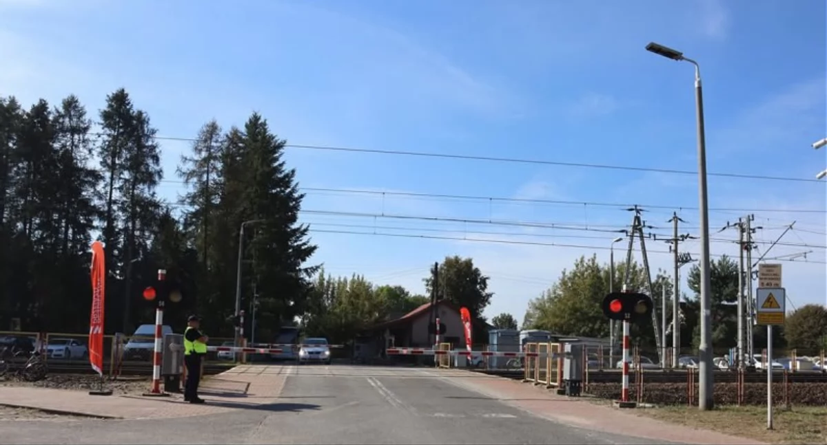 Przyjdź, posłuchaj, naucz się  - akcja bezpieczny przejazd w Koszewnicy