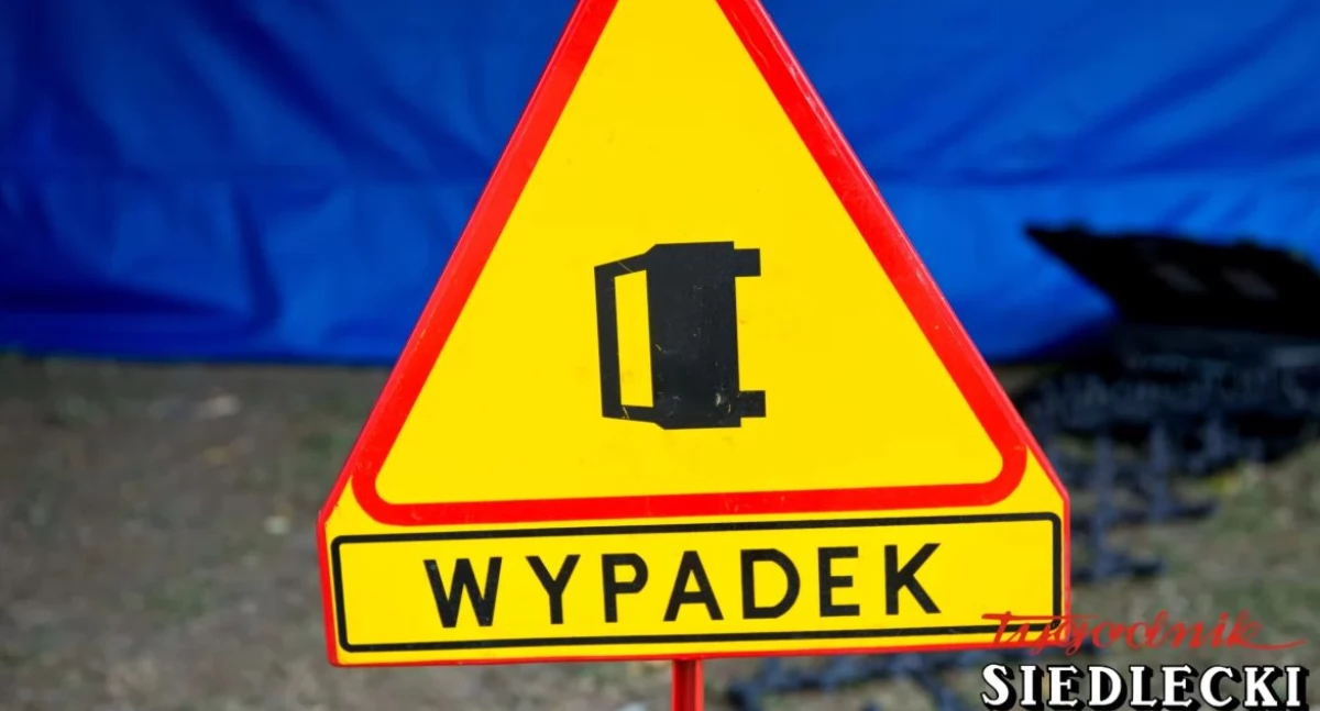 Tragiczny wypadek w Węgrowie - 20-latek w audi śmiertelnie potrącił seniorkę